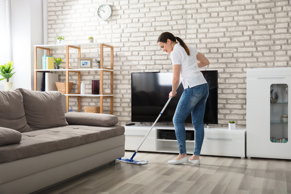 What is the best way to clean a living room